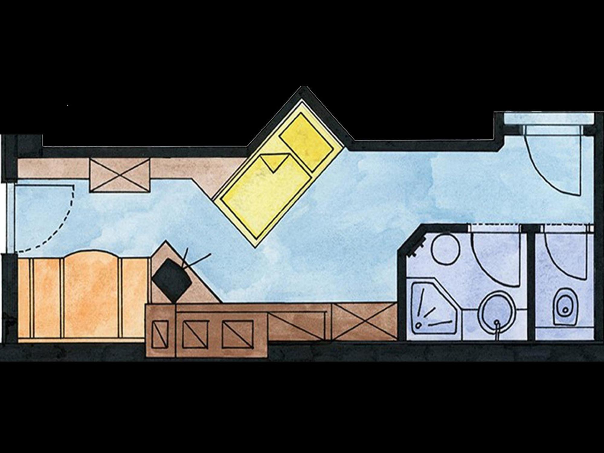 Thermal-Badhotel Kirchler Тукс Стая снимка